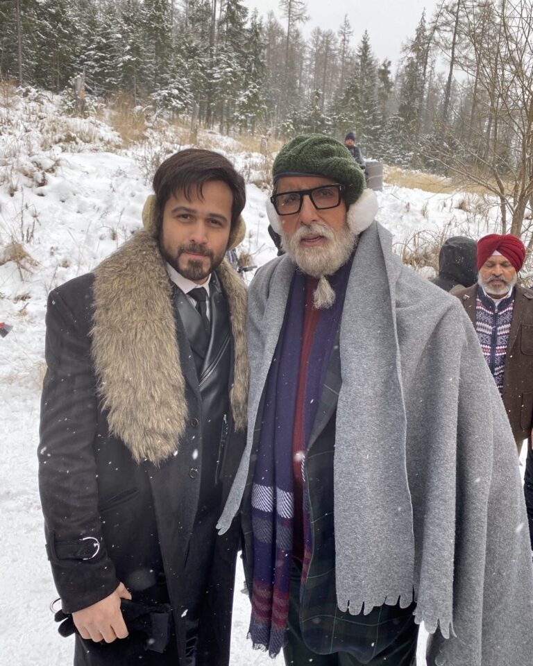 Emraan Hashmi Instagram - HAPPY 79 @amitabhbachchan !! And still blazing ahead with passion and ferocity 🔥🔥.. Thank you sir for always inspiring me. Best wishes and have a good one !!!