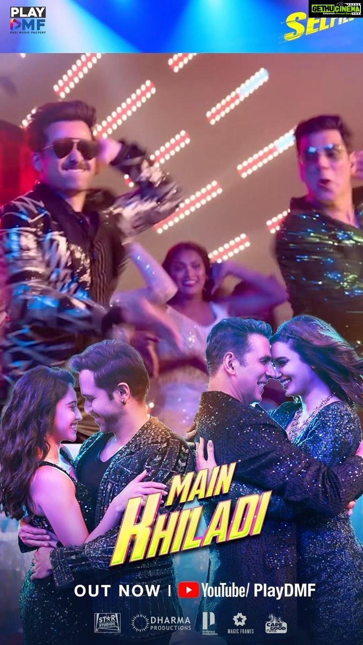 Emraan Hashmi Instagram - Dance ho ya Action, Khiladi does it all! #MainKhiladi is yours. Taali Bajao... Shor Machao.. Listen to it Now! #Selfiee in cinemas from 24th Feb. @akshaykumar @nushrrattbharuccha @dianapenty @karanjohar @apoorva1972 @therealprithvi @supriyamenonprithviraj @iamlistinstephen @raj_a_mehta @rishiwrites @dharmamovies @starstudios #CapeOfGoodFilms @prithvirajproductions @magicframes2011 @vbfilmwala @uditnarayanmusic @anumalikmusic @abhijeetbhattacharya @ganeshacharyaa @tanishk_bagchi @anshul300 @azeemdayani @playdmfofficial