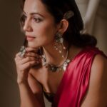 Esha Kansara Instagram - Ain’t no occasion without my jewellery from @eshyl_silver 💕 925 Silver Jewellery for every celebration! Shot by: @devansh5 Creative director: @thekushalnaik Art director: @manankharsani Concept & Styling: @styleitwithniki Outfit: @flairthestudio Hair: @_hair.by.freya_ Make up: @theglitterboxbyshreyapatel Location courtesy : @brandnbread.agency Production: @thejaiminpatel @gohildipen @vishal_jain20105 #eshyl #eshyl925jewellery #silverjewelry #eshakansara