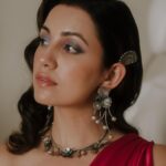 Esha Kansara Instagram - Ain’t no occasion without my jewellery from @eshyl_silver 💕 925 Silver Jewellery for every celebration! Shot by: @devansh5 Creative director: @thekushalnaik Art director: @manankharsani Concept & Styling: @styleitwithniki Outfit: @flairthestudio Hair: @_hair.by.freya_ Make up: @theglitterboxbyshreyapatel Location courtesy : @brandnbread.agency Production: @thejaiminpatel @gohildipen @vishal_jain20105 #eshyl #eshyl925jewellery #silverjewelry #eshakansara
