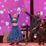 Esha Kansara Instagram - Issa vibe! Our sangeet was filled with nothing but love, life and laughter! 💙💙💙#sidkiesha Special mention for @bhumikshahlive & @ojasrawal who created this vibe and hosted the best sangeet ever!!! THANK YOU guys! ❤️❤️❤️🥳🥳🥳 Oh, and yes, I wore pink sneakers for my sangeet 😋🥳 #comfort>style Photography @karmaproduction_india Choreography by @beatpethumka @neelimasharma99 Sangeet by @bhumikshahlive Hosted by @ojasrawal Tech Powered by @ledsolutions_ahmedabad @vivekghodadesigns Outfit @papadontpreachbyshubhika Hair @_hair.by.freya_ Make up @theglitterboxbyshreyapatel Event managed by @anc_events