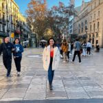 Esha Kansara Instagram - HONEYMOONY on the streets of Barcelona🥳❤️😃😍🥰🌸