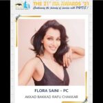 Flora Saini Instagram - Thank you @theitaofficial ❤️ This is quite a start into the new year 🎉 (Swipe on it) • Pls go vote for ur fav character by me Ayesha Dewan (inside edge), PC ji (akkad bakkad rafu chakkar), Nayantara (paurashpur) or various roles (apna news aayega) • *LINK IN BIO* Your vote matters 🙂 Keep the love coming Grateful 🤗🌹