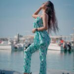 Garima Chaurasia Instagram - Seas the day 🌊🐳 . . Outfit: @houseofjamoti Styling: @styling.your.soul Brand Pr : socialpinnaclepr 📸: @nitin_.1610 Edit: @welcomeishu3694 #gimaashi #picoftheday #beach #Dubai #seaview #sea #seaside #visitDubai #travel #gimaians Jumeirah Beach 2
