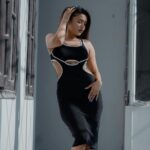 Garima Chaurasia Instagram - BLACK again 💣 . . . 📸: @nitin_.1610 #gimaashi #gimaians #picofday #blackislove