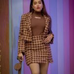 Garima Chaurasia Instagram - I just love this tone 🤎 . . Wearing : @a.la.modebyakanksha 📸: @nitin_.1610 #gimaashi #picoctheday #staytuned #explore #keeploving #browntones #wintervibes