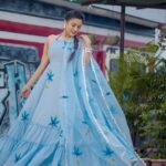 Garima Chaurasia Instagram - Bann ke titli Dil udaa uda udaaa hai, khinn dur..🦋 . Outfit: @bunaai Pr: @socialpinnaclepr Stylist: @styling.your.soul 📸: @nitin_.1610 #gimaashi #picoftheday #ethnic #explore #gimaians