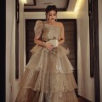 Garima Chaurasia Instagram – Cinderella vibes 🧚🏻‍♀️
.
.
This beautiful dress from: @navya.marouthu 🫶🏻
📸: @nitin_.1610 
🎨: @welcomeishu3694 
#gimaashi #gimaians #cinderella #vibes #gown #keeploving Ludhiana, Punjab, India