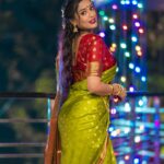 Garima Chaurasia Instagram - Vanakkam 🙏🏻 . So how’s my SOUTH INDIAN look 💁🏻‍♀️ Do let me knw in comments 💕 . . 📸: @welcomeishu3694 #gimaashi #southindiansaree #southindianlook #southgirl #explore #ethnic #saree #gimaians