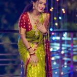 Garima Chaurasia Instagram - Vanakkam 🙏🏻 . So how’s my SOUTH INDIAN look 💁🏻‍♀️ Do let me knw in comments 💕 . . 📸: @welcomeishu3694 #gimaashi #southindiansaree #southindianlook #southgirl #explore #ethnic #saree #gimaians