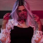 Garima Chaurasia Instagram - Presenting you all MY SCARIEST MAKEUP LOOK for this HALLOWEEN 🎃😈 ☠️ . . I hope you’ll like it.💀 Makeup be meeeeee.. 💁🏻‍♀️ . #halloween #halloweenmakeup #scary #scarymakeup #gimaashi #halloween2022 #explore #gimaians #horror