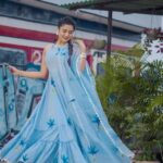 Garima Chaurasia Instagram - Bann ke titli Dil udaa uda udaaa hai, khinn dur..🦋 . Outfit: @bunaai Pr: @socialpinnaclepr Stylist: @styling.your.soul 📸: @nitin_.1610 #gimaashi #picoftheday #ethnic #explore #gimaians