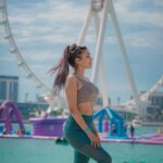 Garima Chaurasia Instagram - Hey boy! 😉🏖️ . . 📸: @nitin_.1610 Edit: @welcomeishu3694 #gimaashi #picoftheday #gimaians #beach #Dubai #seaview #seaside #beachlife #visitdubai