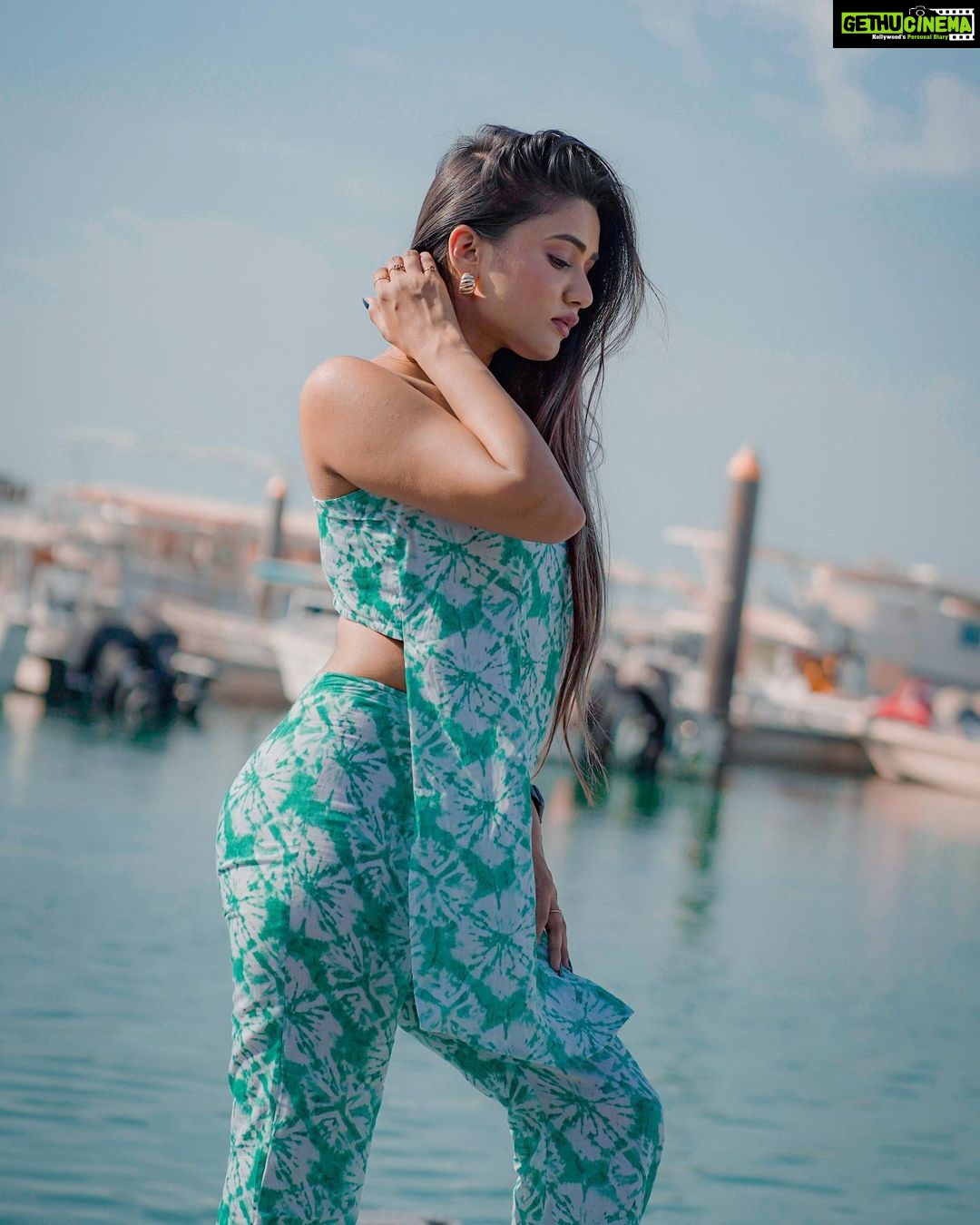 Garima Chaurasia Instagram - Seas the day 🌊🐳 . . Outfit: @houseofjamoti ...