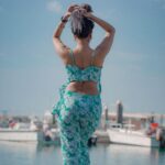 Garima Chaurasia Instagram - Seas the day 🌊🐳 . . Outfit: @houseofjamoti Styling: @styling.your.soul Brand Pr : socialpinnaclepr 📸: @nitin_.1610 Edit: @welcomeishu3694 #gimaashi #picoftheday #beach #Dubai #seaview #sea #seaside #visitDubai #travel #gimaians Jumeirah Beach 2