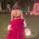 Geet Gambhir Instagram - Favourite ♥ Outfit designed by only urs @geetgambhir 🥰 . . . . #cocktaildress #cocktailparty #reddress #outfit #indowestern #réel #reelitfeelit❤❤