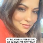 Geet Gambhir Instagram - What say ? . . . . . #lalbindi #bindi #indian #look #reelkarofeelkaro