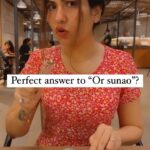 Geet Gambhir Instagram - Or sunao ??? . . . . #reelsinstagram #dialogue #bestanswer
