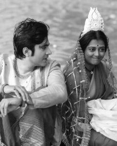 Gourab Roy Choudhary Instagram - Kichu muhurto … #rangabou #zeebangla