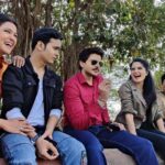 Gulki Joshi Instagram – Fun mode onnnnn!🤭🤭😉😉
.
.
#behindthescenes #happygolucky #enjoy 
#maddamsir