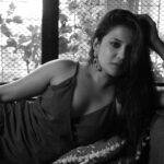 Gulki Joshi Instagram - Because the sky is turning grey.. 🖤 @suveera.swetesh.stylist remember this ? #throwback #grey #letitrain #letitgo