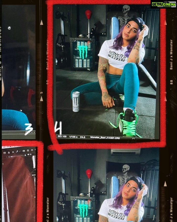 Gurbani Judge Instagram - Feeling that @monsterenergy ULTRA ++ So hyped to be shooting for this and cannot wait to announce this collaboration SOOON!!! Behind the scenes from yesterday’s shoot! #guesshowmanyCansIhad #MonsterEnergyUltra #sohype #allabsondeck #++ #comingSoon #MonsterIndia Shout out to the crew: @deepikamandelia @nikharproartist @ritashukla22 @kedar_photography Tishya from Monster who’s handle I do not know, but we missed you! Mumbai, Maharashtra