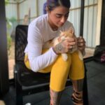 Gurbani Judge Instagram - Charlie boy 🐾 🐈 #smellslikeLovetoMe #lol #catsoftheLLB #CharlieBoy #lovealltheanimals #HumanCatChair #goodCalfworkout #liftLife #allthepurring