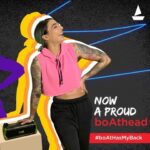 Gurbani Judge Instagram - Never backing down to go that extra mile! Now with boAt. I am a #boAthead. #boAtHasMyBack @boat.nirvana Mumbai, Maharashtra