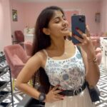 Hasini Anvi Instagram - Birthday prep and pampering session at @nail_stories_hyderabad such beautiful matte red gel extensions, hair styling, manicure and pedicure and to get away from stress they include Body massage service that was so relaxing for me from all the birthday stress🥺❤️ #hasinianvi #nailstorieshyderabad#nails#hair#bodymassage #gelextensions Polimeraas Banjara Hills