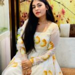Hasini Anvi Instagram - Rise and shine, sweet girl. This is your moment. Once again a Happy Diwali. 🪔💛 Outfit : @diva_designer_studio_ #hasinianvi Hyderabad