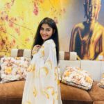 Hasini Anvi Instagram - Rise and shine, sweet girl. This is your moment. Once again a Happy Diwali. 🪔💛 Outfit : @diva_designer_studio_ #hasinianvi Hyderabad