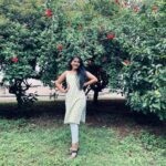 Hasini Anvi Instagram - Be the reason someone smiles today. 🥰 Outfit @diva_designer_studio_ #hasinianvi ICFAI IFHE Deemed University Campus
