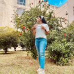 Hasini Anvi Instagram – Skies of blue.☁️✨

#hasinianvi ICFAI IFHE Deemed University Campus