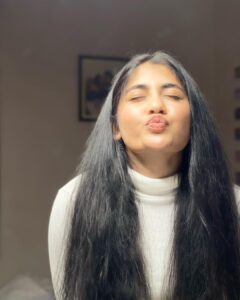 Hasini Anvi Instagram - Darling, you are a work of art. 🤍

Outfit: @clothesareloveeee