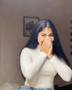 Hasini Anvi Instagram - Darling, you are a work of art. 🤍

Outfit: @clothesareloveeee