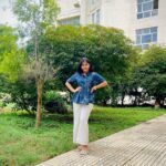 Hasini Anvi Instagram - So far so good 🫶🏽💕 #hasinianvi ICFAI IFHE Deemed University Campus