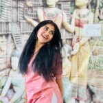 Hasini Anvi Instagram - Flaunting my indian ness 🌸✨ #hasinianvi #sriramanavami Hyderabad