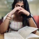 Hasini Anvi Instagram - Just Believe in magic 🫶🏼 #hasinianvi #selfportrait ICFAI IFHE Deemed University Campus