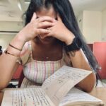 Hasini Anvi Instagram - Just Believe in magic 🫶🏼 #hasinianvi #selfportrait ICFAI IFHE Deemed University Campus