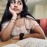 Hasini Anvi Instagram - Just Believe in magic 🫶🏼 #hasinianvi #selfportrait ICFAI IFHE Deemed University Campus