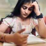 Hasini Anvi Instagram - Just Believe in magic 🫶🏼 #hasinianvi #selfportrait ICFAI IFHE Deemed University Campus
