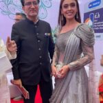 Hrishitaa Bhatt Instagram - Happy to be walking the red carpet at The International Film festival of India opening ceremony. #iffigoa . . . Styled by- @stylebyriyajn Outfit - @the_adhya_designer Jewellery - @the_jewel_gallery Clutch- @clutches_and_more Make up & Hair by - @aasalonspagoa Coordinated by - @moushumibanerji . . . . #hrishithabhatt #filmfestival #bollywoodstar #bollywoodfashion #bollywoodactress #iffi #iffigoa #iffi2022 #bollywoodmovie #bollywoodfilm #filmfestival #redcarpet #redcarpetstyle #redcarpetlook #iffi53goa #varundhawan #prasoonjoshi