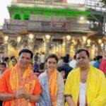 Hrishitaa Bhatt Instagram - Visited Mahakaleshwar temple to seek blessings from Baba Mahakal 🙏🏻🙏🏻 . . . . #hrishitaabhatt #bollywoodactress #mumbaiinfluencer #mumbaiinstagrammers #mumbaidaily #mumbaigram #mumbaifashion #bollywoodfashion #bollywoodstyle #indianactress #mahakaleshwar #mahakaleshwartemple #prayers #madhurbhandarkar #religious Mahakaleshwar Temple
