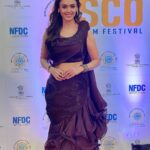 Hrishitaa Bhatt Instagram - Such a great experience to be a part of the opening ceremony of the Shanghai Cooperation Organization Film Festival and support the fantastic talent in SCO region .. was an honour walking red carpet & being felicitated along with eminent film personalities. . . . Styled by - @stylebyriyajn Assisted by- @moreprachi__ Outfit- @the_adhya_designer Jewellery - @miranabymegha Pr- @affiliates_pr Coordinated by - @moushumibanerji Makeup- @manish_kerekar Hair- @makeovrsbyritaa . . . #hrishitaabhatt #bollywoodactress #mumbaiinfluencer #mumbaiinstagrammers #mumbaidaily #mumbaigram #mumbaifashion  #bollywoodfashion #bollywoodstyle #indianactress