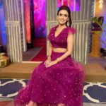 Hrishitaa Bhatt Instagram - Think Pink 💖 . . . . . Styled by- @stylebyriyajn Assisted by- @_manseeyy_ Outfit- @shae_by_sassafras × @tlmconsultancy Jewellery - @outfitsbyriyajn Coordinated by- @moushumibanerji Makeup- @manish_kerekar Hair- @makeovrsbyritaa . . . . . . . #hrishitaabhatt #bollywoodactress #mumbaiinfluencer #mumbaiinstagrammers #mumbaidaily #mumbaigram #mumbaifashion  #bollywoodfashion #bollywoodstyle #indianactress #glitz #glamourous #ddnational #ddnationalrangoli