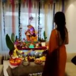 Hrishitaa Bhatt Instagram - Ganapati Bappa Morya! May Lord Ganesha bless you with all happiness and success. Happy Ganesh Chaturthi #ganpati #ganeshchaturthi #ganeshchaturthi2022 #mumbai #ganpatiathome #ganpatimajhabappa #ganpatibappamorya