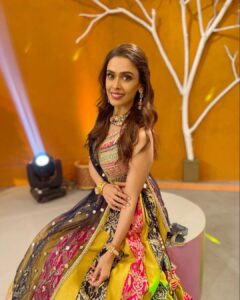 Hrishitaa Bhatt Instagram - Be sure to watch the repeat telecast of #Rangoli Monsoon special episode at 11pm tonight on @ddnational 
@ddnationalrangoli 
.
.
Wardrobe Courtesy- @CharmisDesign
Stylist- @stylebyriyajn
Assisted by- @Moreprachi__ @riyagarg3882 
Jewelry: @tarannumjewelry @shillpapuriidesignerjewellery
Makeup- @makeovrsbyritaa
@manish_kerekar
.
.
.
#hrishitaabhatt #Rangoli #DDNational #DoordarshanNational
#Bollywood #BollywoodSongs  #Evergreensongs  #bollywoodactress #mumbaiinfluencer #mumbaiinstagrammers #mumbaidaily #mumbaigram #mumbaifashion  #bollywoodfashion #bollywoodstyle #indianactress #glitz #glamourous  #alldressedup #fashioninspiration #lookoftheday #lehenga