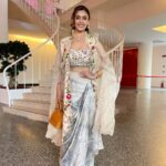 Hrishitaa Bhatt Instagram - Made extraordinary memories at the #VeniceFilmFestival this year. Thank you for all the ❤️ . . . . Wearing: @gazalguptacouture Styled by: @niyati_gogri Jewellery by: @shillpapuriidesignerjewellery @stylebyriyajn . . . . #hrishithabhatt #venicefilmfestival2022 #venice #festivaldivenezia #venezia2022 #filmfestival #biennalecinema2022 #festivaldelcinemadivenezia #festivaldelcinema #bollywoodstar #bollywoodfashion #bollywoodactress #internationalfilmfestival #indianactress #fashioninspiration Venice Film Festival