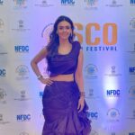 Hrishitaa Bhatt Instagram - Such a great experience to be a part of the opening ceremony of the Shanghai Cooperation Organization Film Festival and support the fantastic talent in SCO region .. was an honour walking red carpet & being felicitated along with eminent film personalities. . . . Styled by - @stylebyriyajn Assisted by- @moreprachi__ Outfit- @the_adhya_designer Jewellery - @miranabymegha Pr- @affiliates_pr Coordinated by - @moushumibanerji Makeup- @manish_kerekar Hair- @makeovrsbyritaa . . . #hrishitaabhatt #bollywoodactress #mumbaiinfluencer #mumbaiinstagrammers #mumbaidaily #mumbaigram #mumbaifashion  #bollywoodfashion #bollywoodstyle #indianactress