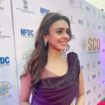 Hrishitaa Bhatt Instagram - Such a great experience to be a part of the opening ceremony of the Shanghai Cooperation Organization Film Festival and support the fantastic talent in SCO region .. was an honour walking red carpet & being felicitated along with eminent film personalities. . . . Styled by - @stylebyriyajn Assisted by- @moreprachi__ Outfit- @the_adhya_designer Jewellery - @miranabymegha Pr- @affiliates_pr Coordinated by - @moushumibanerji Makeup- @manish_kerekar Hair- @makeovrsbyritaa . . . #hrishitaabhatt #bollywoodactress #mumbaiinfluencer #mumbaiinstagrammers #mumbaidaily #mumbaigram #mumbaifashion  #bollywoodfashion #bollywoodstyle #indianactress